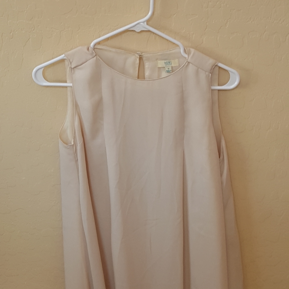 Kori America Size Small Ivory Dress - Picture 4 of 5